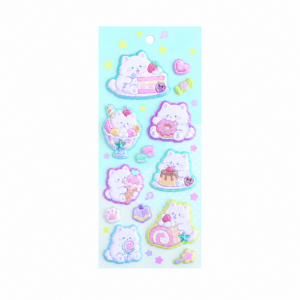 ぷっくりシール